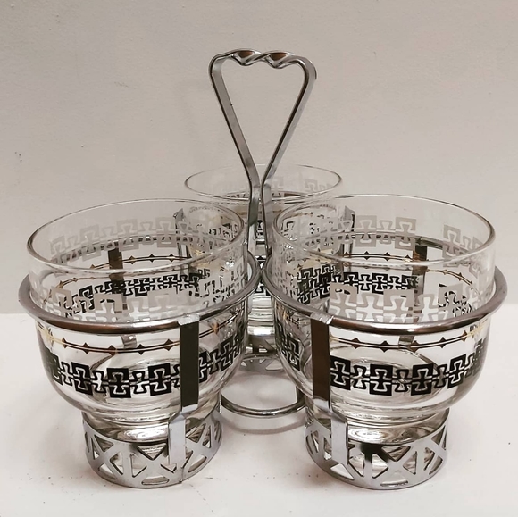 Mid-century Modern Condiment Caddy - Picture 3 of 4